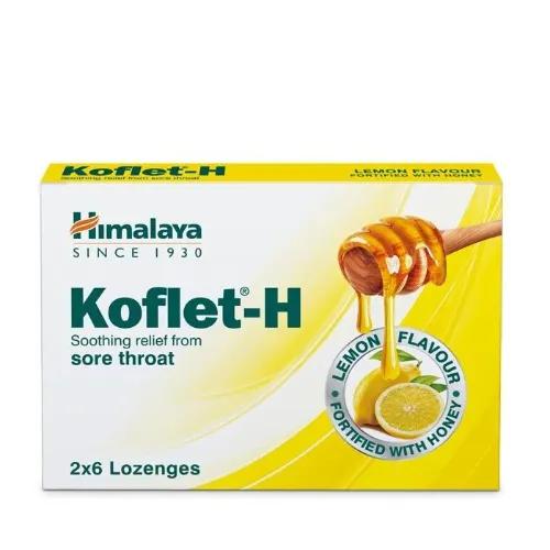 Himalaya Koflet Lemon Lozenges 2X6'S