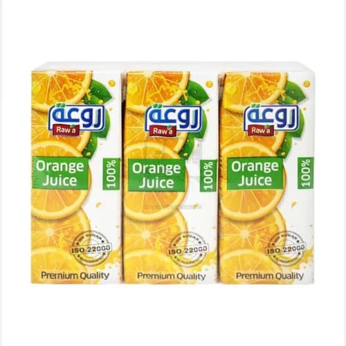 Rawa Orange Juice UHT 18*200 Ml