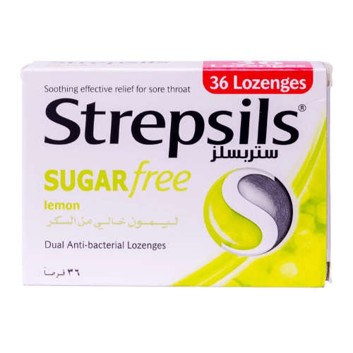 Strepsils Lemon Sugar Free 36'S