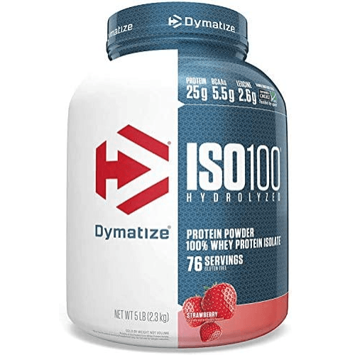 Dymatize Iso 100 Hydrolized Strawberry 5 Lbs