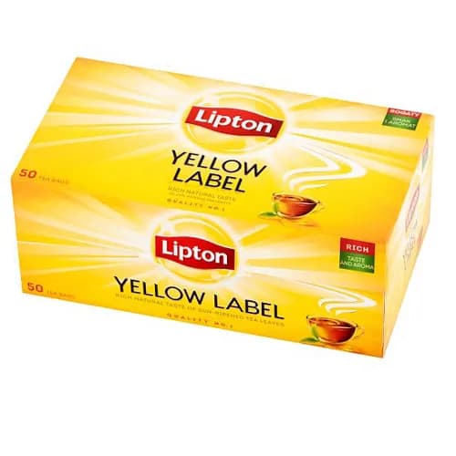 Lipton Yellow Label 50 Bags.