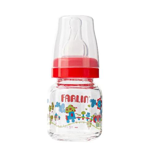 Farlin Glass Feeding Bottle 60Ml 2-Oz