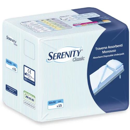 Serenity Underpad Classic Aloe 60 X 90 15 Pcs