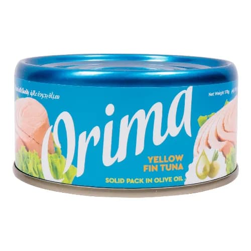 Orima Yelllow Fin Tuna In Olive Oil 170Gm