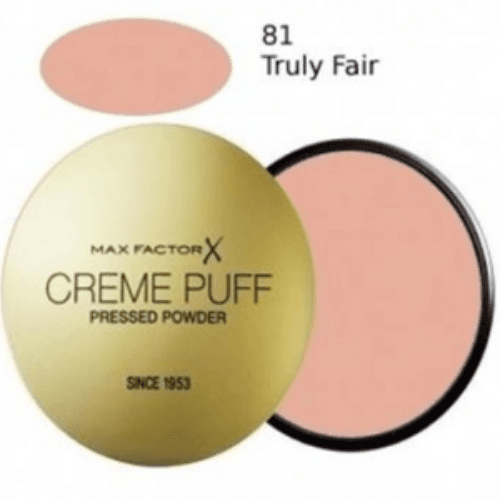 Max Factor Creme Puff Pressed Powder No 81 Truly Fair