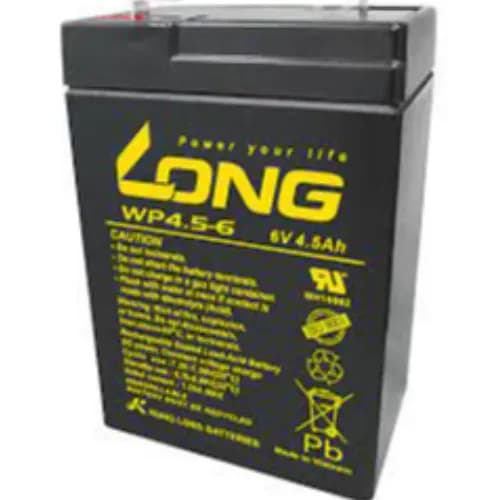 Long SLA Battery 6V 4.5AH