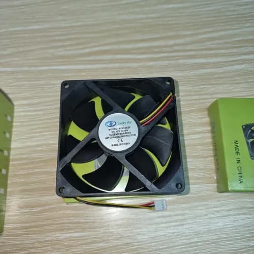 Luckysky 12V Cooling Fan 50X50X10mm 0.11A