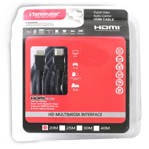 Terminator HDMI Cable 20m