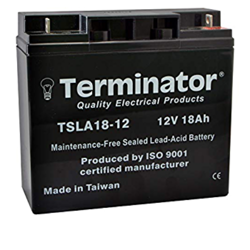 Terminator SLA Battery 12V 18Ah