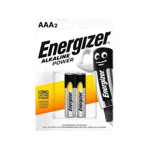 Energizer 1.5V AAA Alkaline Battery - 2Pcs