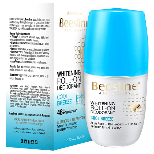 Beesline Whitening Rollon Deo Cool Breeze 50