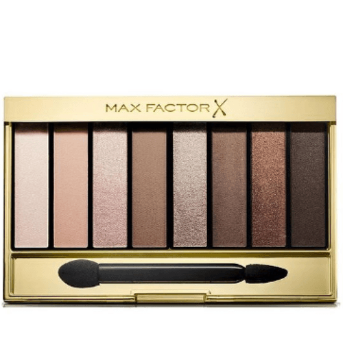 Max Factor Masterpiece Nude Palette With 3 Finishes Matte Shimmer And Sparkle No 001 Cappuccino Nudes