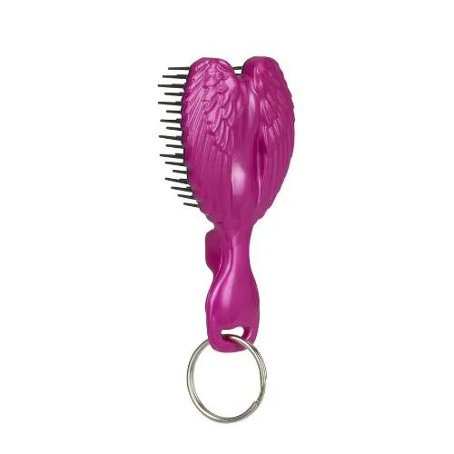 Tangle Angel Mini Hair Brush Key Ring Pink