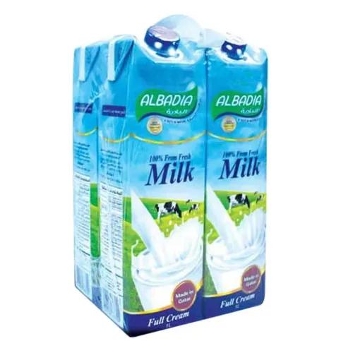 Al Badia Full Cream Milk 1Lx4