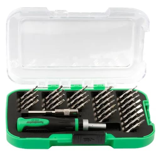 Terminator Ratchet Screw Driver Bits Set 28 Pcs