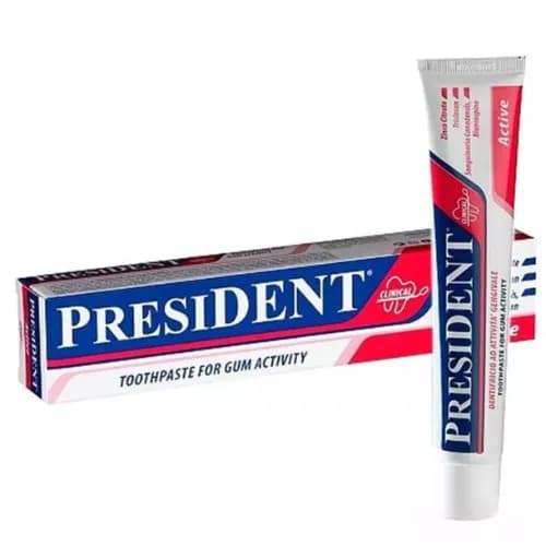 President Active Toothpaste 75Ml