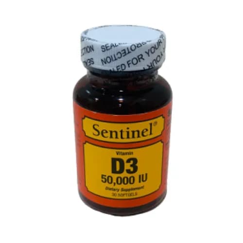 Sentinel Vit.D3 5000Iu 100'S