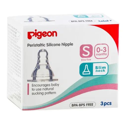 Pigeon Silicone Nipple S-Type S 3Pc/Box