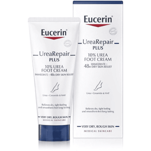 Eucerin Urea Repair Plus 10% Urea Foot Cream 48h Immediate Plus Dry Skin Relief 100 Ml