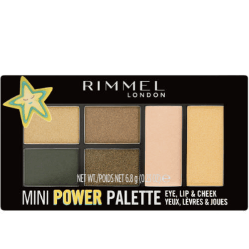 Rimmel Mini Power Pallette Multi Use Eye Lips Cheek No 005 Boss Babe