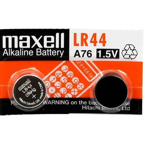 Maxell LR44 Button Cell