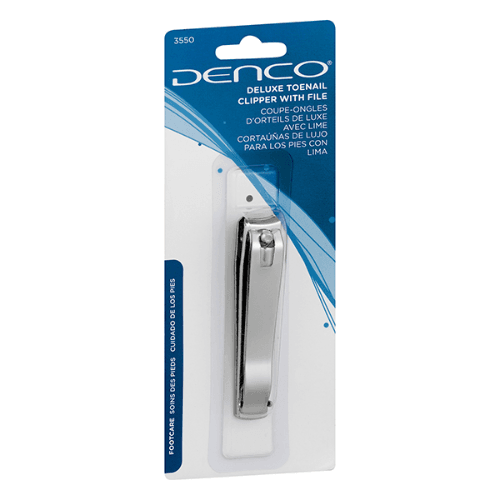 Denco Deluxe Toenail Clipper With File 1 Piece