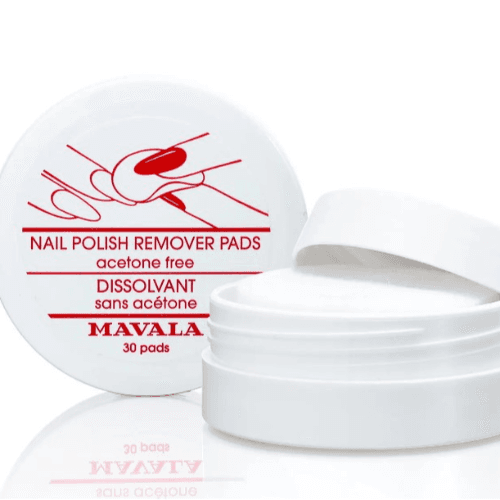 Mavala Nail Polish Remover Pads Acetone Free 30Units