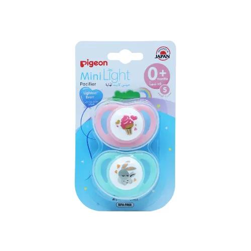 Pigeon Minilight Pacifier Double(S)Ice&Rab