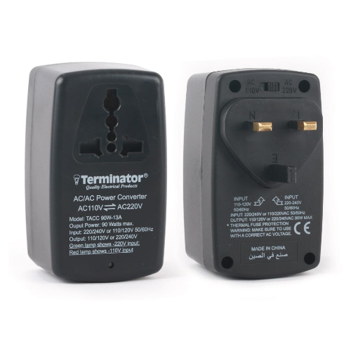 Terminator AC/DC Dual Voltage Power Converter