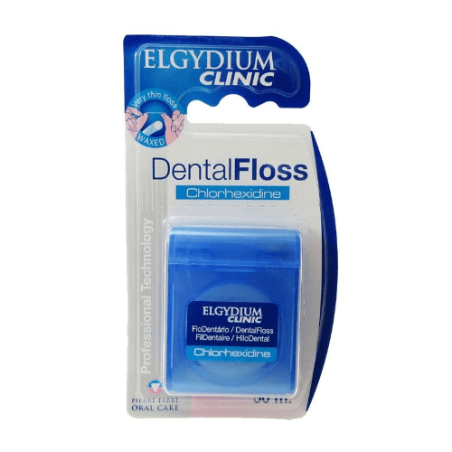 Elgydium Dental Floss Chlorhexidine 50M