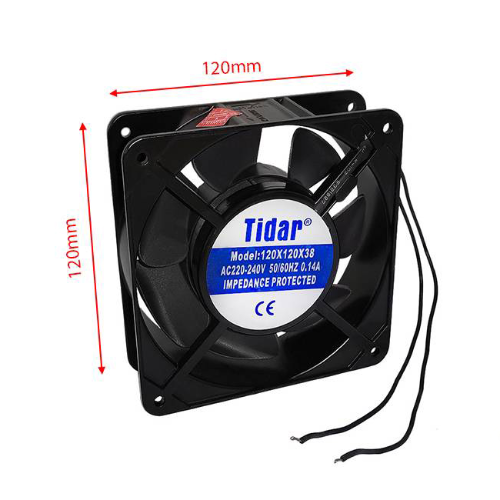 Tidar 240V Cooling Fan 120X120X38mm 0.14A