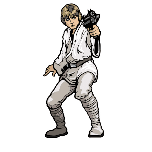FiGPiN Luke Skywalker (699) Star Wars A New Hope Collectible Pin