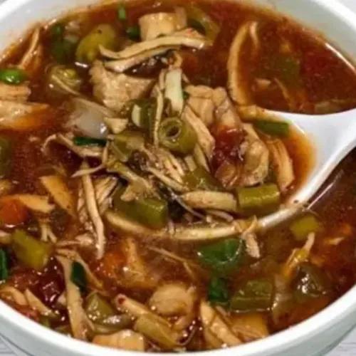 Hot & Sour Chicken Vegetable Soup