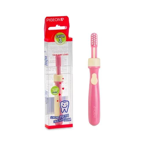 Pigeon Training Toothbrush L-3 Pink