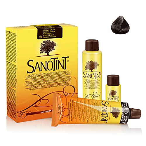 SANOTINT Hair Color Ammonia And Resorcinol Free 125ml Natural Brown 03