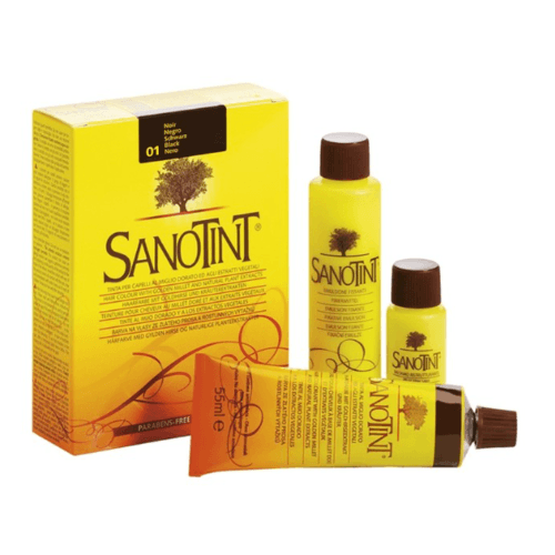 SANOTINT Hair Color Ammonia And Resorcinol Free 125ml Black 01