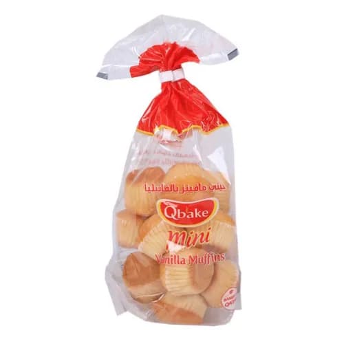 Qbake Mini Vanila Muffins 195Gm