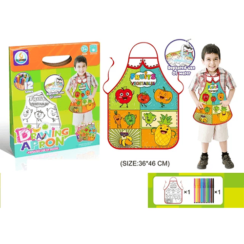 Drawing Apron - Fruits & Vegetables