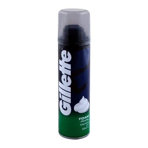 Gillette Shave Foam Menthol 200Ml