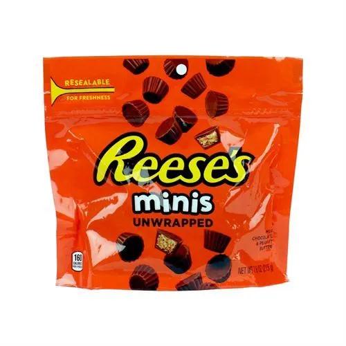 Reeses Minis Milk Chocolate Unwrapped 215 gm