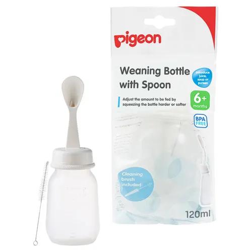 Pigeon Weaning Bottle With Spoon 120Ml