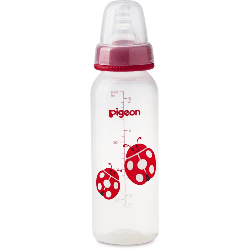 Pigeon Plastic Bottle 240Ml Sn Animals