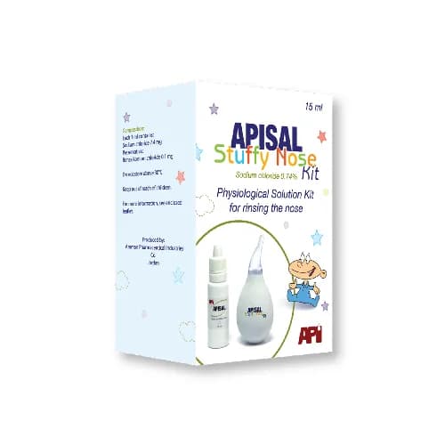 Apisal Stuffy Nose Nasal Drops 15Ml Kit