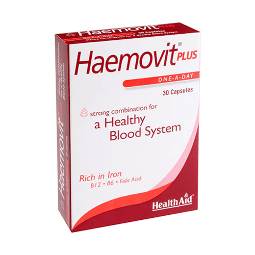 HEALTH AID Haemovit Plus Cap 30'S