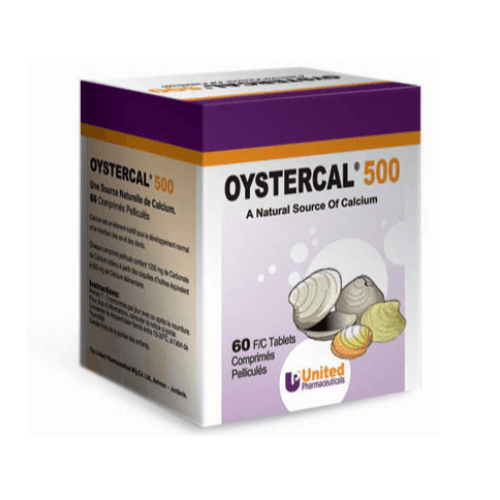 Oystercal 500Mg Tab 60'S