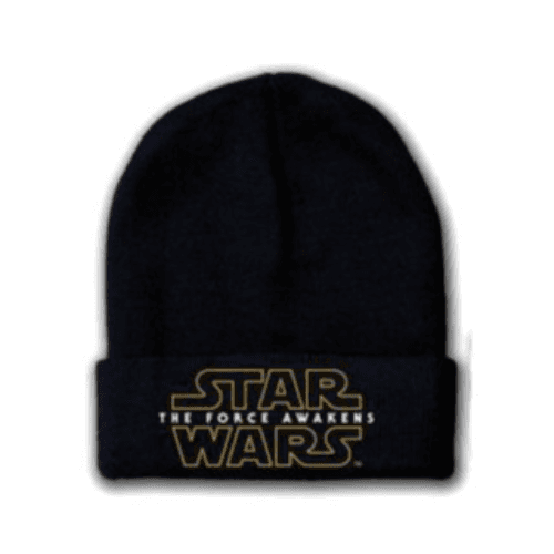 Star Wars Vii: The Force Awakens Logo Beanie - Black