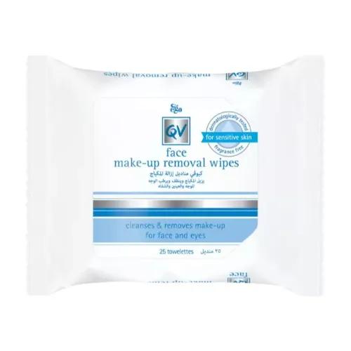 Ego Qv Face Make Up Removal Wipes 25'S