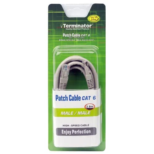 Terminator Patch Cord Cable CAT6 2M