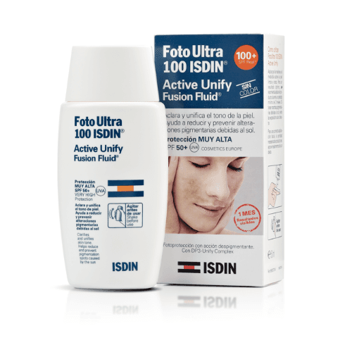 Isdin Foto Ultra 100 Active Sunscreen Unify Fusion Fluid No Color 50ml