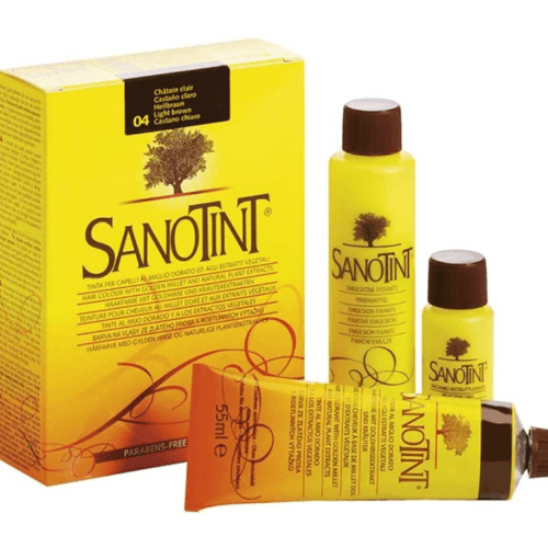 SANOTINT Hair Color Ammonia And Resorcinol Free 125ml Light Brown 04